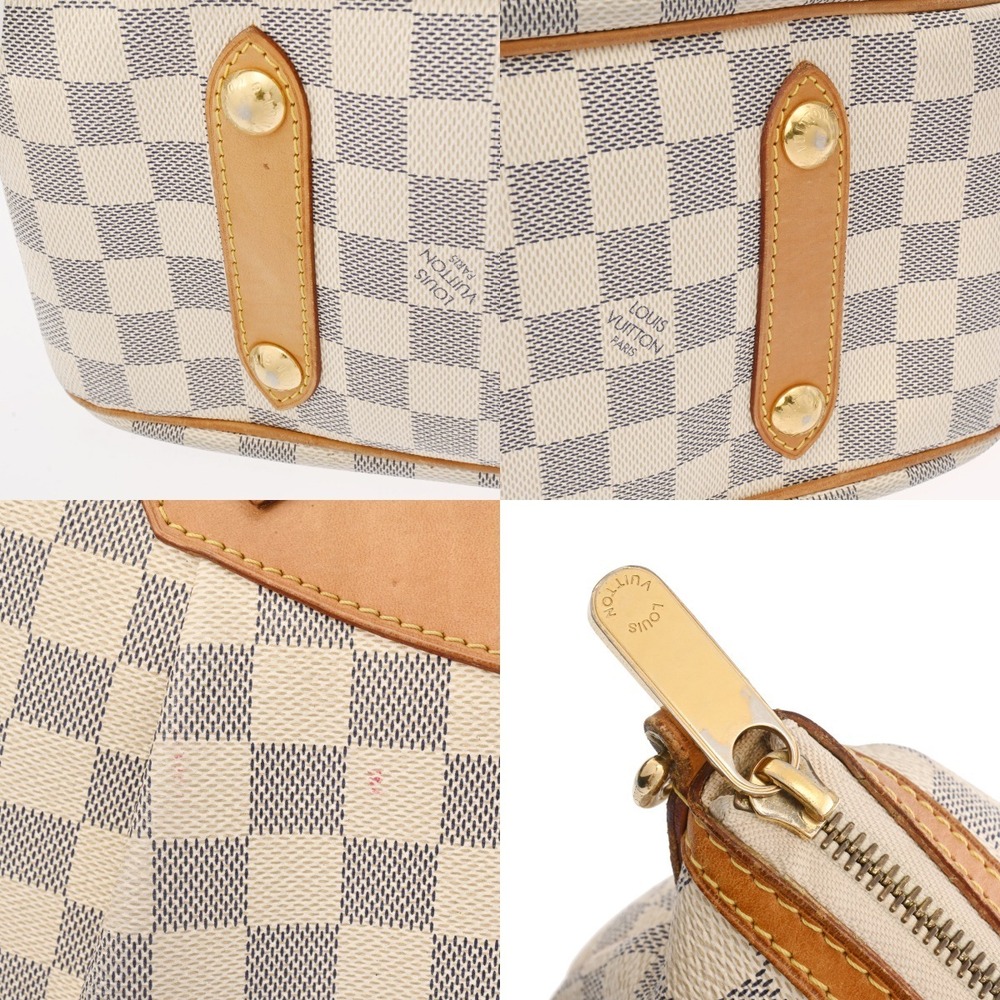 Louis Vuitton Azur Handbag White Damier Syracuse Canvas - Picture 7 of 10